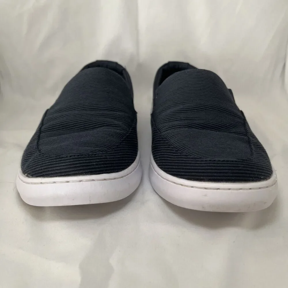 Cuater Men's By Travis Matthew Size 9 Stripe Canvas Slip On Casual Loafers Shoes